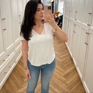 White tee